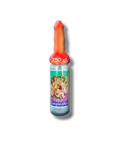 DIABLO PICANTE  FUN-TIONAL Botella con forma de pene para fiestas