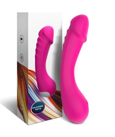 DILDO VIBRADOR PUNTO G SILICON Vibrador sumergible con 9 modos de vibración