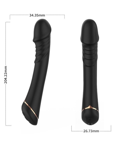 DILDO VIBRADOR Vibrador de silicona médica con modos variados