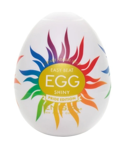 EGG SHINY PRIDE EDITION Huevo masturbador con una textura totalmente nueva