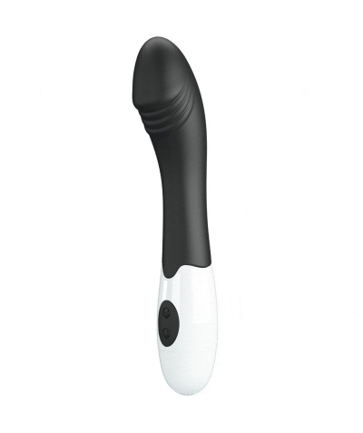 ELEMENTAL VIBRADOR PUNTO G 30  Vibrador de 30 funciones, silicona, para punto G