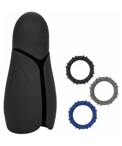 ELITE PRO STROKER Masturbador vibrador con nudos