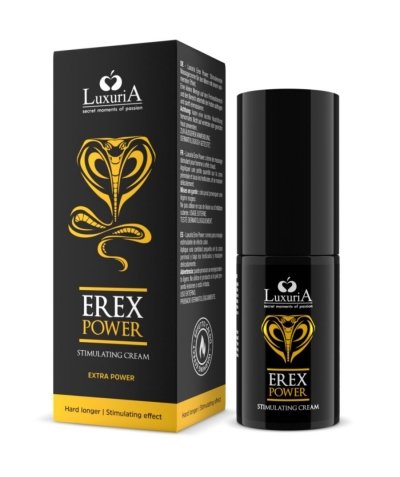 EREX POWER Crema para mejorar erección y vitalidad masculina