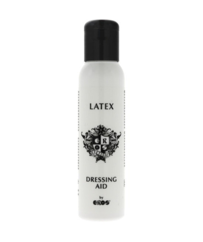 EROS FETISH LATEX DRESSING Crema para ponerse trajes ajustados de latex