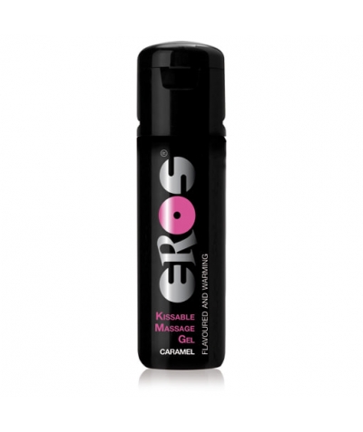 EROS KISSABLE Gel de masaje efecto calor sabor caramelo