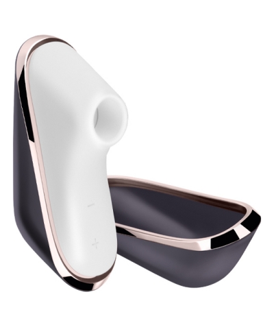 SATISFYER PRO TRAVELER Juguete portátil discreto; tecnología Air-Pulse silenciosa