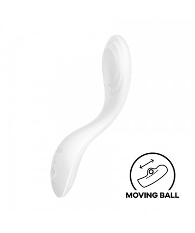 SATISFYER RRROLLING PLEASURE Vibrador punto-g con bolita giratoria, 12 funciones