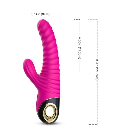 ETERNITY Vibrador ergonómico con gran variedad de vibraciones