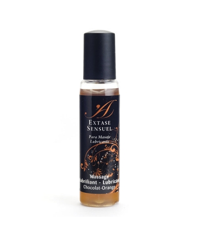 EXTASE CHOCOLAT MASSAGE Lubricante chocolate y naranja de viaje