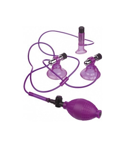 FETISH FANTASY TRIPLE Triple succionador vibrador