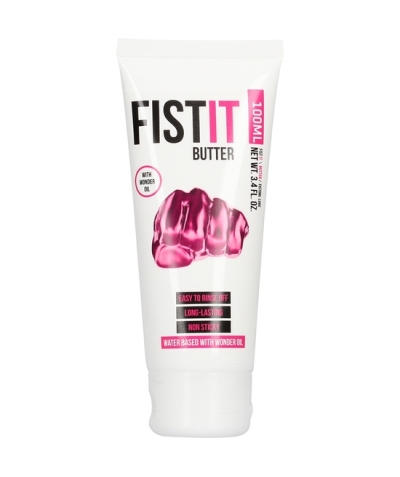 FIST IT BUTTER ROSA Lubricante de base acuosa y aceite de ricino