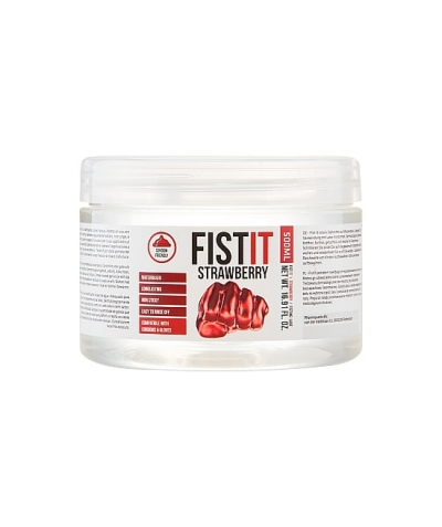 FISTIT STRAWBERRY Lubricante extra grueso comestible de fresa