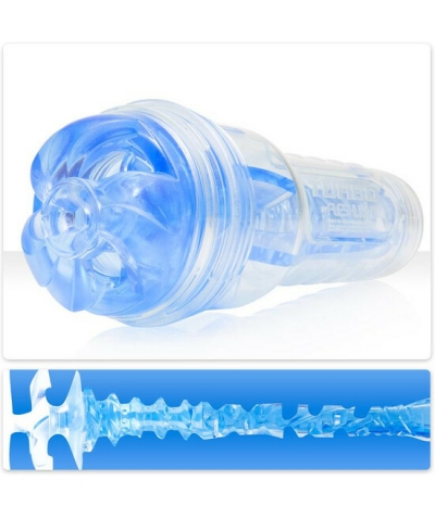 Turbo thrust blue ice Masturbador fleshlight con forma interna de vagina