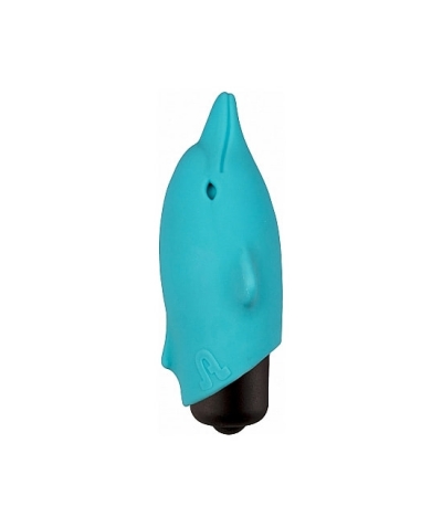 FLIPPY POCKET Bala vibratória de silicone dolphin 7,5 c 2,5 cm