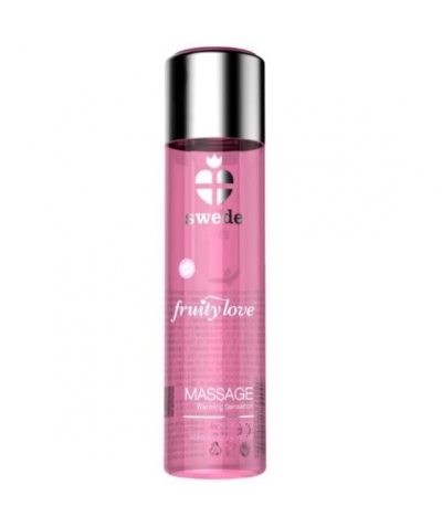 FRUITY LOVE SENSUAL Aceite masaje afrodisíaco con aroma fresas y champagne