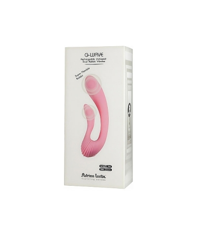 G-WAVE Vibrador doble rosa doble estimulación