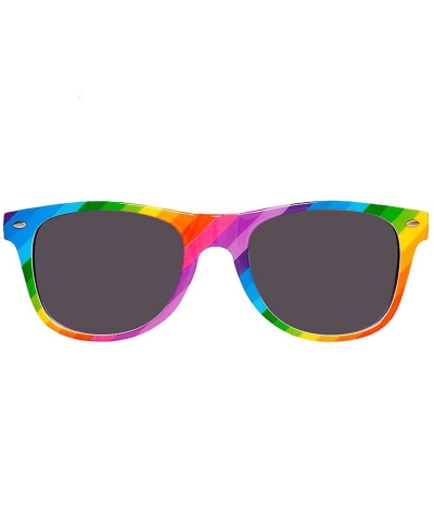 GAFAS DE SOL BANDERA LGBT Gafas de sol con diseño bandera arco iris