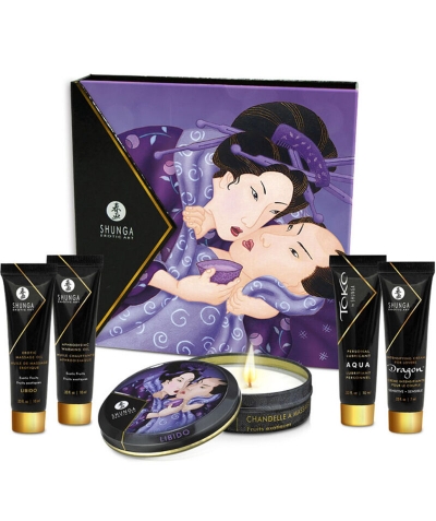 GEISHA'S SECRET COLLECTION Kit de cosmética erótica para massagens sensuais