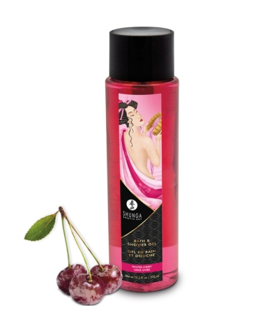 GEL FROSTED CHERRY Gel besable con aroma a cereza para ducha