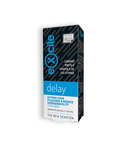 EXCITE MAN DELAY Gel para prolongar sexo con sensación fresca