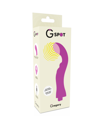 GREGORY  BLISS Vibrador recargable para estimulación del punto g