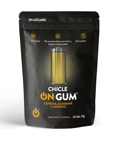 GUM-ON Chicles wug dry: complemento alimenticio en chicle