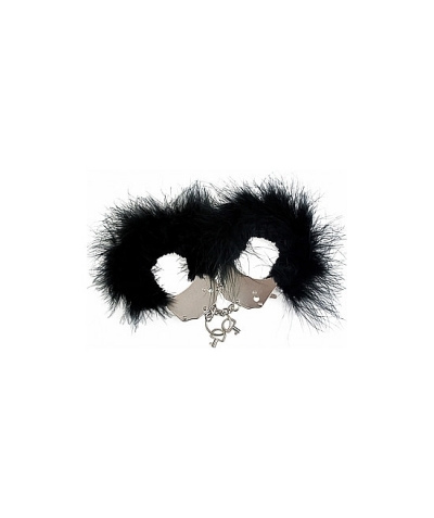 HANDCUFFS HAIR Esposas de metal y peluche