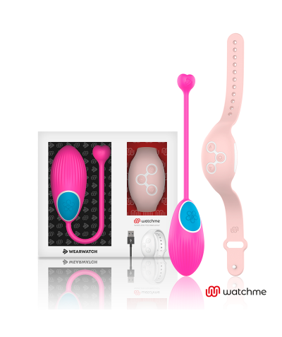 WATCHME EGG PNK Esto es un vibrador de diseño exclusivo