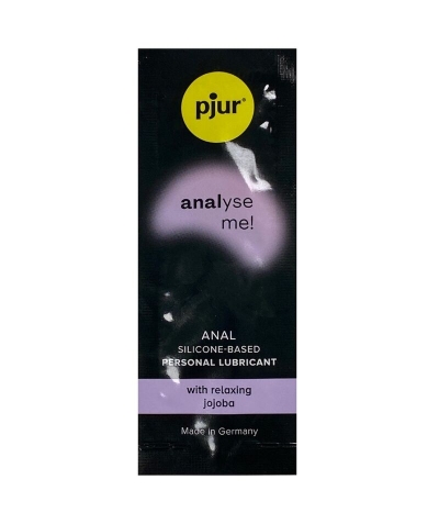 PJUR ANALYSE ME GEL RELAJANTE Monodosis Lubricante anal de silicona con jojoba relajante