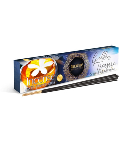 INCENSE Incenso tesouro dourado com feromonas aroma de jasmim