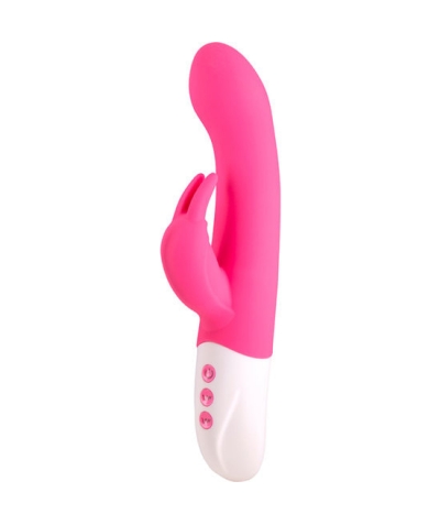 INTENCE POWER RABBIT Conejito vibrador rosa doble estimulación