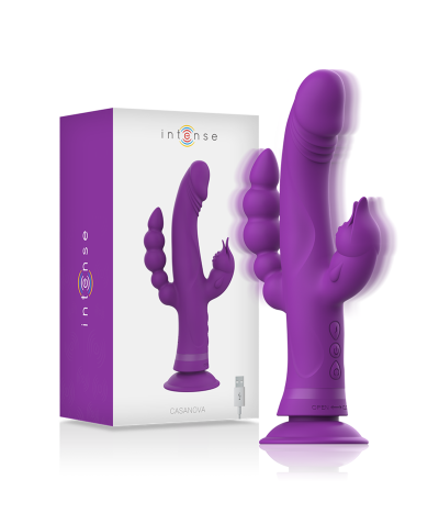 CASANOVA Vibrador triple placer con 30 modos vibración