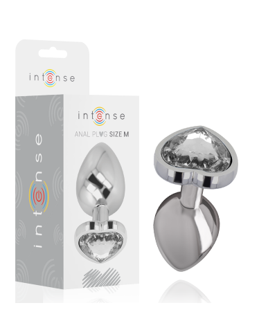 INTENSE  DELIGHT Plug anal joia de diamante intense™ sofisticado. glamour e prazer intenso.