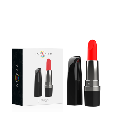 LIPPSY Vibrador mini com forma de batom discreto.