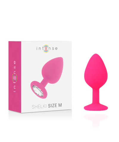 SHELKI M Plug anal de luxo intese toys: experiência anal intensa