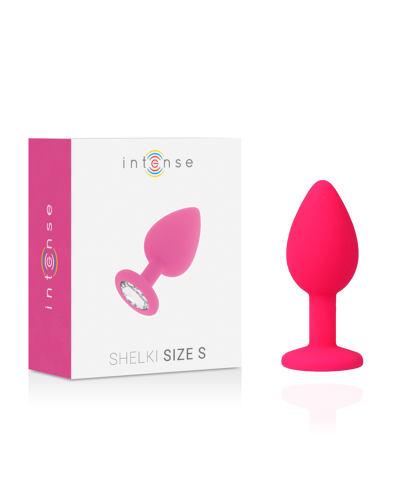 INTENSE SHELKI S PLUG ANAL FUC Plug anal de silicona, suave, lujo, seguro