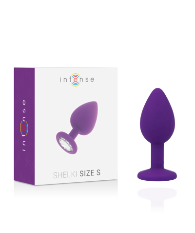 SHELKI S Plug anal de silicona: seguro, flexible, apto para agua