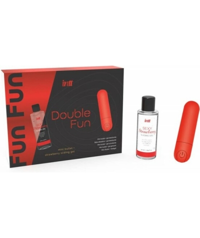 INTT DOUBLE FUN Bala vibraora más lubricante a base de agua