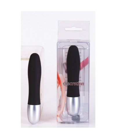 DISCRETION BLACK  Mini vibrador muy discreto resistente al agua