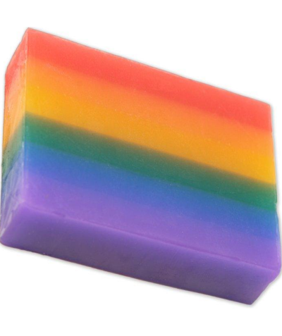 JABON BRILLO Jabón colorido y aromático para inclusión lgbt