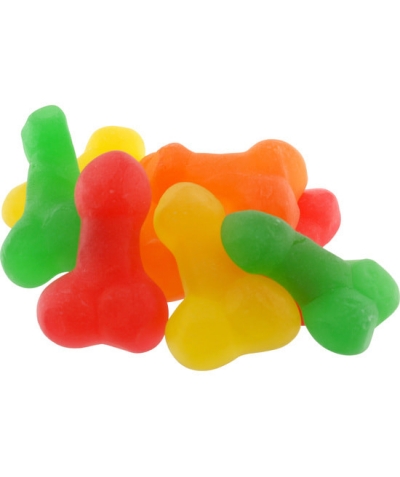 JELLY WILLIES Caramelos masticables con forma de pene