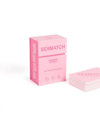 SEXMATCH MASSAGE EDITION Juego de cartas sensual para parejas