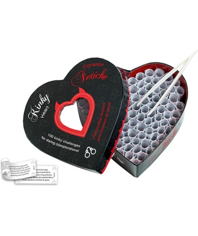 KINKY HEART ¡100 pruebas fetiches para divertirse sin tabus!