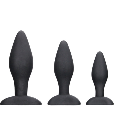 BUTT PLUG SET Kit de plugue anal disponível em vários modelos