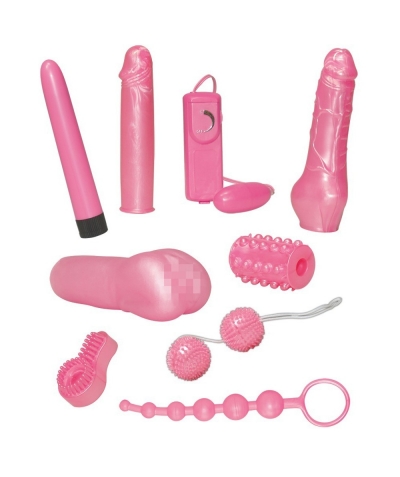 KIT CANDY TOY SET YOU2TOYS Set erótico de 9 piezas para experiencias íntimas

conjunto erótico de 9 peças para experi