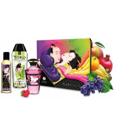 KIT SHUNGA FRUITY KISSES COLLE Kit afrodisíaco para aumentar la pasión y las ganas