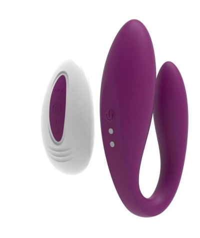 KITTY Vibrador para casais com controle remoto e múltiplos modos