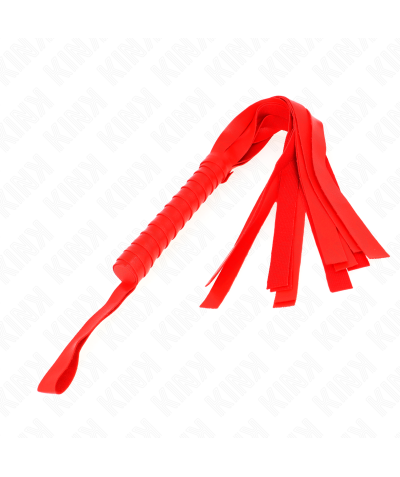 LÁTIGO DE COLA ANCHA ROJO 48.5 Accesorios BDSM para juego sensual y erótico