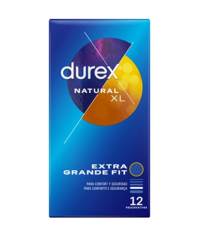 DUREX NATURAL XL Os maiores preservativos da gama durex