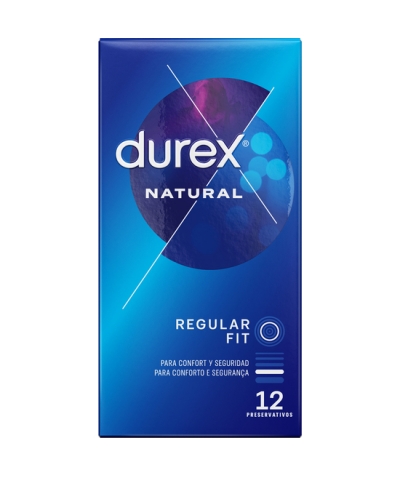 DUREX NATURAL  Avec une forme facile plus large et plus facile à mettre